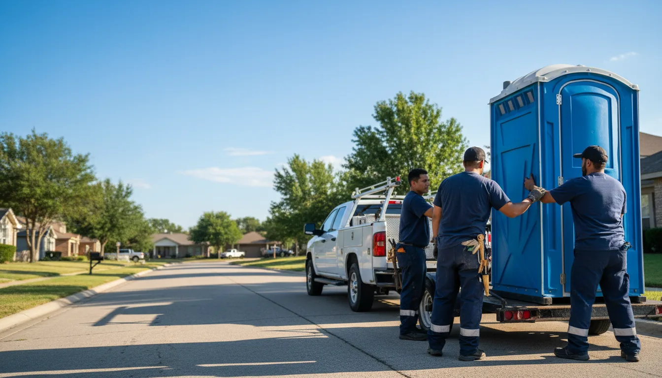 Portable Toilet Rental in Pearsall, TX near me